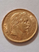 Francja 20 Franków Napoleon III 1862 r A
