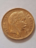 Francja 20 Franków Napoleon III 1862 r A