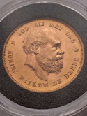 Holandia 10 Guldenów Willem 1877 r Holandia 10 Guldenów Willem 1877 r