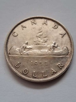 Kanada 1 Dolar 1953 r