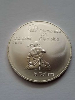 Kanada 5 Dolarów Olimpiada Montreal 1974 r
