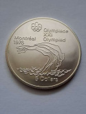 Kanada 5 Dolarów Olimpiada Montreal 1975 r Kanada 5 Dolarów Olimpiada Montreal 1975 r