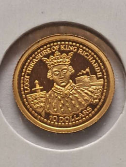 Fiji 10 dolarów King Richard II 2003 r