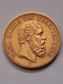 Niemcy 20 Marek Wuerttemberg 1873 r Niemcy 20 Marek Wuerttemberg 1873 r