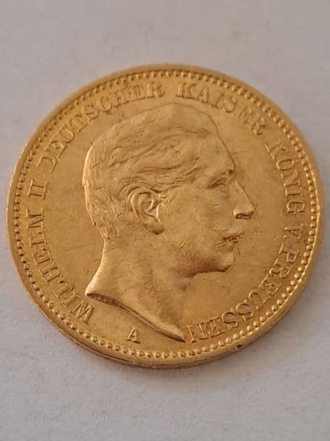 Niemcy 20 Marek Wilhelm II Prusy 1906 r Niemcy 20 Marek Wilhelm II Prusy 1906 r