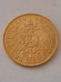 Niemcy 20 Marek Wilhelm II Prusy 1906 r Niemcy 20 Marek Wilhelm II Prusy 1906 r