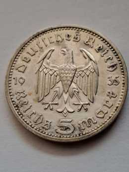 Niemcy 5 Marek Hindenburg 1935 r A