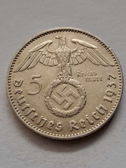 Niemcy 5 Marek Hindenburg 1937 r J