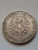 Niemcy 5 Marek Prusy 1876 r Niemcy 5 Marek Prusy 1876 r