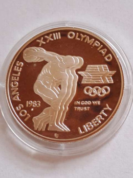 USA Dollar Dyskobol 1983 r
