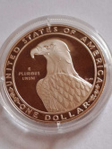 USA Dollar Dyskobol 1983 r USA Dollar Dyskobol 1983 r