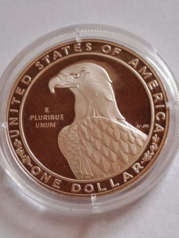 USA Dollar Dyskobol 1983 r