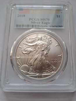 USA Dollar Liberty 2016 r PCGS SP70