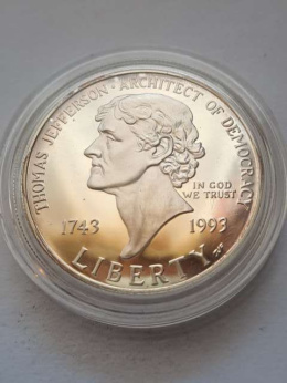 USA Dollar T. Jeferson 1993 r