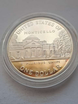USA Dollar T. Jeferson 1993 r