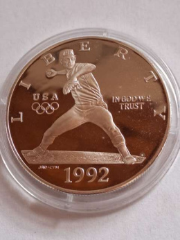 USA Dollar Barcelona 1992 r