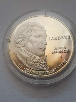 USA Dollar J. Madison 1993 r