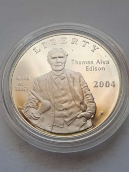 USA Dollar T. A. Edison 2004 r