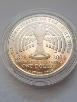 USA Dollar T. A. Edison 2004 r