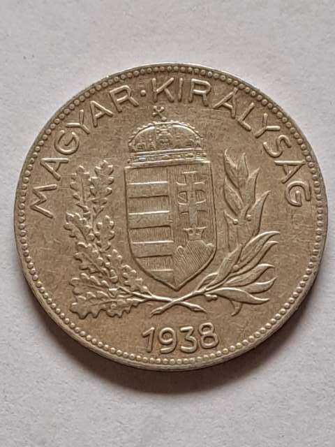 Węgry 1 Pengo 1938 r Węgry 1 Pengo 1938 r