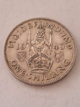 Wielka Brytania 1 Szyling Jerzy VI 1940 r