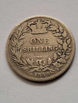 Wielka Brytania 1 Szyling Victoria 1859 r