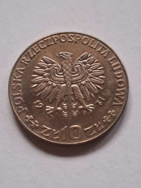 10 zł FAO Chleb dla Świata 1971 r próba 10 zł FAO Chleb dla Świata 1971 r próba