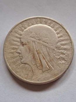 10 zł Głowa Kobiety 1932 r bez znaku
