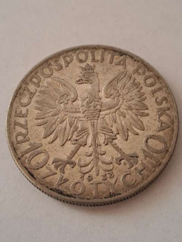 10 zł Głowa Kobiety 1933 r