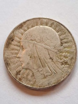10 zł Głowa Kobiety 1933 r