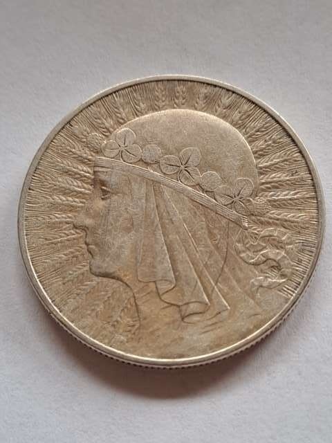 10 zł Głowa Kobiety 1933 r 10 zł Głowa Kobiety 1933 r