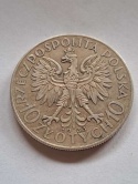 10 zł Głowa Kobiety 1933 r 10 zł Głowa Kobiety 1933 r