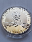 10 zł Jan Paweł II 2005 r plater 10 zł Jan Paweł II 2005 r plater