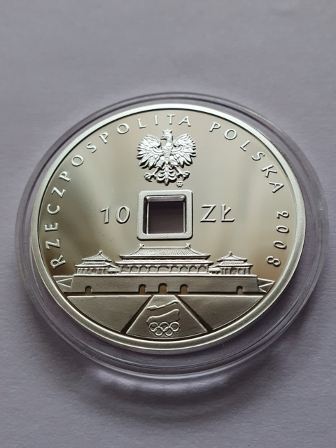10 zł Pekin 2008 r 10 zł Pekin 2008 r