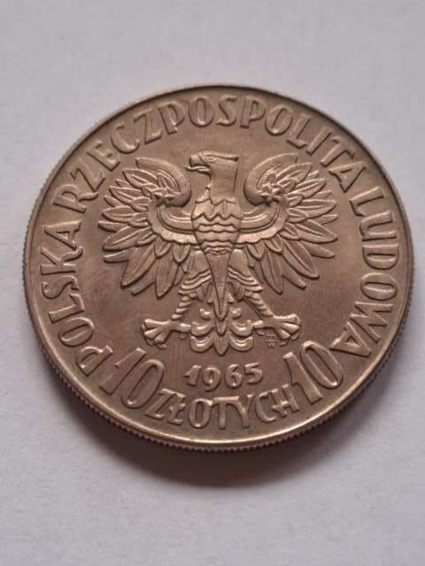 10 zł VII Wieków Warszawy 1965 r próba 10 zł VII Wieków Warszawy 1965 r próba