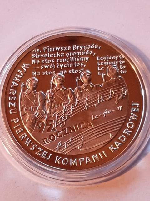 10 zł Wymarsz Kompanii Kadrowej 2009 r 10 zł Wymarsz Kompanii Kadrowej 2009 r