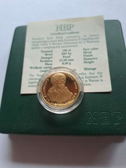 100 zł Kazimierz IV Jagiellończyk 2003 r