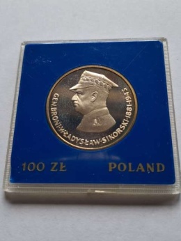 100 zł Władysław Reymont 1977 r