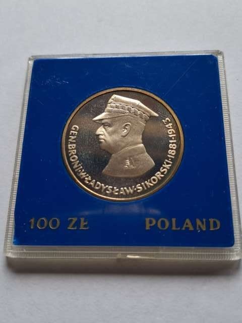 100 zł Władysław Sikorski 1981 r 100 zł Władysław Sikorski 1981 r