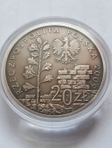 20 zł Likwidacja Getta w Łodzi 2009 r 20 zł Likwidacja Getta w Łodzi 2009 r