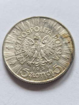 5 zł Józef Piłsudski 1935 r