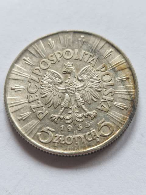 5 zł Józef Piłsudski 1935 r 5 zł Józef Piłsudski 1935 r