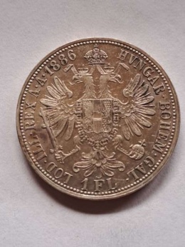 Austria 1 Floren Franciszek Józef 1886 r
