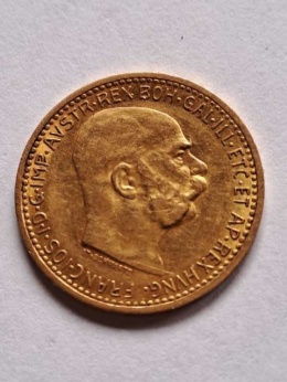 Austria 10 Koron Franciszek Józef I 1910 r