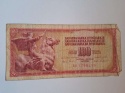 Jugosławia Banknot 100 dinarów 1965 r Jugosławia Banknot 100 dinarów 1965 r
