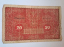 Banknot 20 Marek Polskich 1919 r seria FG Banknot 20 Marek Polskich 1919 r seria FG