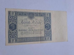 Banknot 5 zł 1930 r seria CC