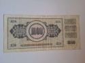 Jugosławia Banknot 1000 dinarów 1981 r Jugosławia Banknot 1000 dinarów 1981 r