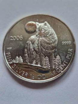 Kanada 1 Dolar Wilk 2006 r