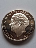 Jamajka 5 dolarów Norman W. Manley 1978 r Jamajka 5 dolarów Norman W. Manley 1978 r